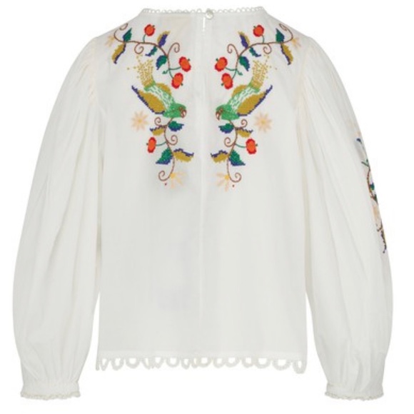 Farm Rio “Pitanga Embroidery Blouse”. New with tags from Sundance. - Picture 5 of 13